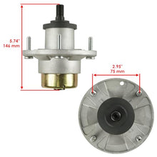 SamLng Universal Mower Deck Spindle & Pulley Kit, 6-Pack - Replacement Part #AM144608, Fits Z315E, X330, X570, X710 Series 48-60" Decks