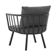 Lounge Sectional Sofa Chair Set, Aluminum, Metal, Grey Gray, Modern, Outdoor Patio Balcony Bistro