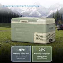 AWMGPDDBTO Mini Fridge 22L Portable Compressor Fridge