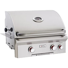 AOG American Outdoor Grill T-Series 24-Inch 2-Burner Built-in Natural Gas Grill with Rotisserie - 24NBT
