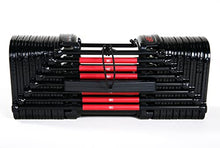 POWERBLOCK EXP Adjustable Dumbbells Black/Red