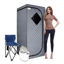 Sauna, Full-Body Home Steam Bath with 4L Steam Pot, Anti-Dry Burning and Automatic Power-Off Functions to Help Refresh and Improve Overall Health.