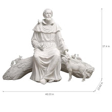 HI-LINE Saint Francis Woodland Scene Statue