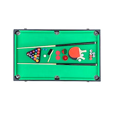 KICK Trilogy 55" 3-in-1 Multi Game Table Black