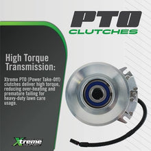 Xtreme Outdoor Power Equipment X0222A PTO Clutch Compatible with/Replacement for Big Dog X Series, Hustler Mini Z & Super Mini Z with 44" & 52" Deck 601311, 601311K 1/2" or 5/8" Belt Width, 1 1/8" ID