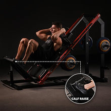 NANAUE Leg Press Hack Squat Machine Commercial Grade Black