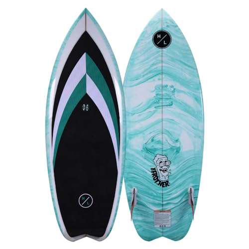 Hyperlite Frother 2.0 (4.8) Wakesurf Board Turquoise/Black