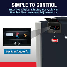 Raypak 360k BTU Pool & Spa Heater, Natural Gas, Polymer Header, Cupronickel Tubing, Digital Control, 0-1999 ft. Elevation