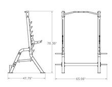 Inspire Fitness Squat Rack with Pull Up Bar Silver
