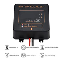 Ouyniei Equalizer Battery Balancer for 24V 36V 48V System Solar Charge Controller for Gel Flood Lead Acid Batteries(6PCS)