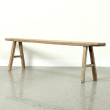 Artissance Vintage Reclaimed Wooden Noodle Bench, 6–7 ft Long, Handcrafted Rustic Solid Wood Bench, Perfect for Both Indoor and Outdoor, Bedroom, Patio, Entryways
