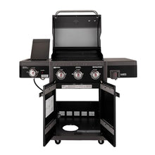 Coleman Revolution 3-Burner Gas Grill with Side Burner, Convertible Propane to Natural Gas, 45,000 + 13,000 BTU, 650 sq in, Outdoor BBQ Grill