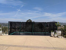 Best Trampoline USA Galactic Xtreme Rectangle Trampoline 10x23 with Net Enclosure