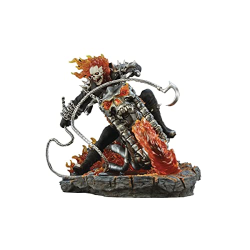Contest of Champions Marvel Ghost Rider ⅙ Scale Statue Figure Diorama Silver