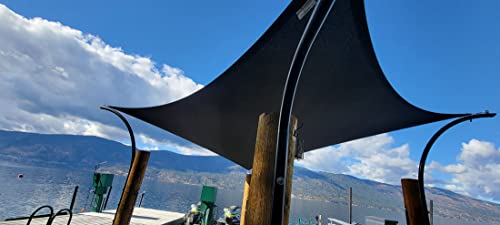 Sentinel Shade Systems Aurora FR Series Shade Sail Square 18 Cream