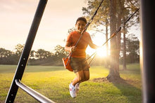 Vuly 360 Pro Max Large 3 Bay Swing Set Black