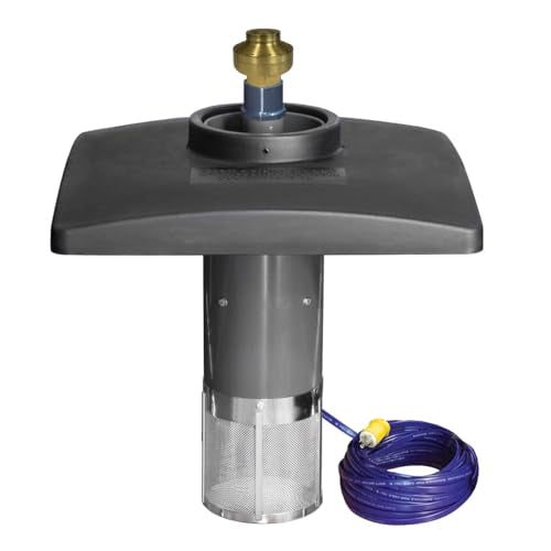 Scott Aerator Amherst 1HP 230V Large Pond Fountain with 100 ft. Electric Cord