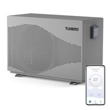 TURBRO 58,000 BTU Inverter Swimming Pool Heat Pump, Up to 18,000 Gallons