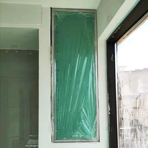 RENLXFI Extra Large Wall Access Panel for Drywall, 36 38 40 42 44 46 48 Inch Tall Paintable Plasterboard Attic Access Door for Conceals Wires/Meters/Pipes, Service Shaft Doors Panels(14x36 inch)