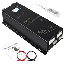 BAISULI Split Phase Pure Sine Wave Inverter 10000W Split-Phase Pure Sine Wave Solar Power Inverter Battery 24V/36/48V/96 DC to 110/220V,120/240V AC Converter R-emote Control(60V,110V 220V_A.U)