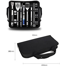 SDVantage BBQ Grill Accessories Set20 PCS BBQ Grill Tools Set, Stainless Steel Grill Set with Thermometer & Storage Bag,Complete Grilling Accessories in Portable Bag