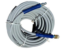 Pressure-Pro AHS295 3/8 in. x 200 ft. 4200 PSI, Gray Pressure Washer Replacement Hose, Non-Marking with Quick Disconnects