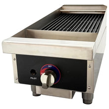 JARYANNIX Commercial Gas-Fired Broiler, Stainless Steel Desktop Grilled Steak Machine for Smokeless BBQ, Quick Heating Tabletop Grill (43x30x39cm)