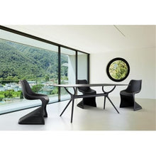 Compamia Bloom Patio Dining Chair in Black (Set of 2)