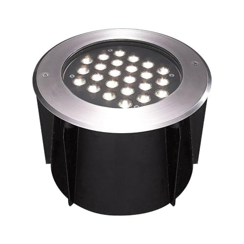 Eurofase 9.5 Inch 24W LED In-Ground Light Silver