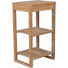 Anderson Teak Patio Lawn Garden Furniture Spa 2-Shelves Table