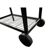 Outdoor Barbecue Grill Charcoal BBQ Gathering Cooking Tools Camping Table Multifunction Trolley