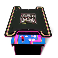 ARCADE1UP Ms. PAC-MAN Head-to-Head Arcade Table 12 Games Multiplayer Control Panel 17-Inch Color LCD Screen Black Series