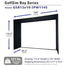 Elite Projector Golf Impact Screen White