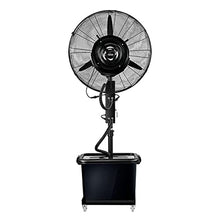 GAZOGJ 26" Misting Fan Metal Oscillating Commercial High-Velocity Outdoor indoor Mist Fan Black Industrial Cool,Black,copper-30-350W