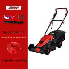 AMYYTL 1500W New Type Corded Electric Lawnmower Small Household New Lawn Mower School Factory Hand Push Multifunction Lawn Mower C u