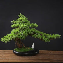 Bonsai Living Room Entrance TV Cabinet Furnishings Simulation Bonsai Coffee Table Desktop Decorative Chinese Feng Shui Ornaments Plant
