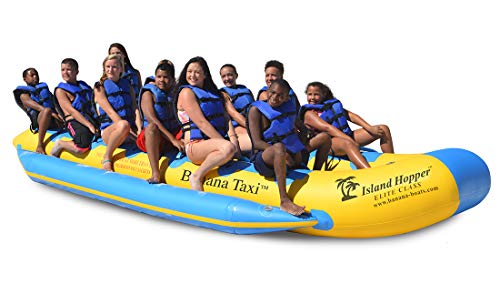 Island Hopper 12 Passenger Banana Taxi Elite Class Heavy Commercial Side by Side Banana Boat Yellow