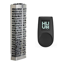 HUUM Steel Mini 3.5 kW Sauna Heater with UKU WiFi Control Black