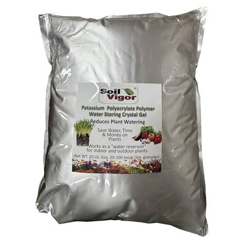 Amending Plants Soil with Super Absorbent Polymers (20 pounds)