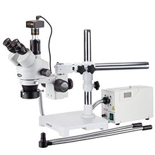 AmScope Digital Trinocular Stereo Zoom Microscope 3.5X-90X White