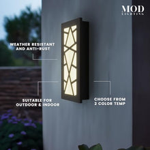 MOD LIGHTING Harper Waterproof Outdoor Wall Light, 94", 1-Pack, Warm White