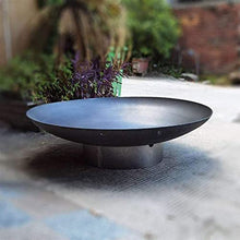 Large Outdoor Fire Pit,Outdoor Heater Wood Burning,Oversize Round Firebowl,Heavy Duty Metal Fireplace for Charcoal Burning,Heavy Duty Patio Firepit