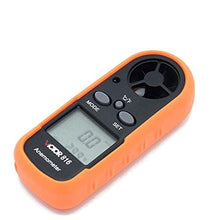 FRAHS Wind Speed Digital Anemometer, Handheld Meter Gauge Air Flow Velocity Measurement Thermometer for Measuring Wind Speed