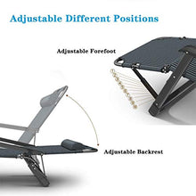 YYBOES Sun Loungers,Heavy Duty Sun Lounger Chair Garden Furniture,Camping Garden Deck Chairs Folding Recliner Reclining Waterproof Chaise Loungers Metal for Outdoor Office