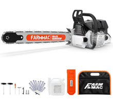 FARMMAC F660VW 92cc Gas Chainsaw, 42 Inch Alloy Bar & Chain, 5.2KW 7HP 2-Cycle Gasoline Chainsaw, Professional Chainsaw for Extra-Large Felling, and Heavy-Duty Forestry – Compatible with MS660 G660