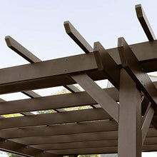 Highwood Bodhi 10x10 Pergola Weathered Acorn