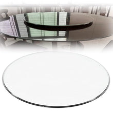 BIUBPW 32" Round Dining Table Top Tempered Glass Table Top Clear Dining Table Top Side Table/Coffee Table/Office Table Replacement Table Top(110cm-43in)