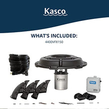 Kasco VFX Series 1HP Aerating Pond Fountain 120V Black