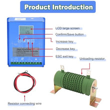 12V/24V/48V MPPT Solar Wind Hybrid Controller, Renewable Energy Inverter Solar Charge Controller, Intelligent Digital Regulator for Solar System 12V-6000W