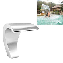 Swimming Pool Fountain Spouts, Stainless Steel Spa Swimming Pool Spray Fountain Waterfall